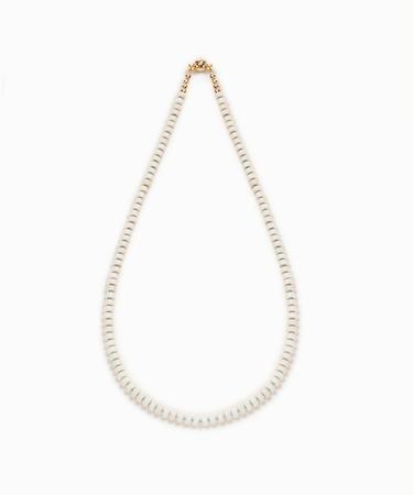  Doğal Taş Ve Cam Boncuklu Kolye