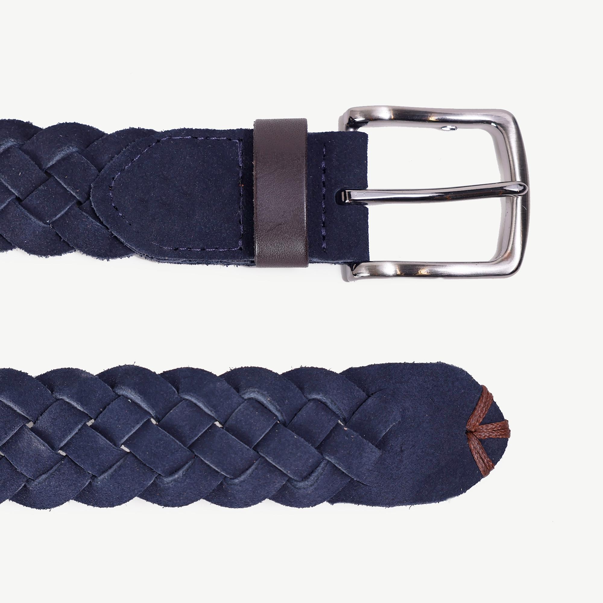 Efektli Deri Örme Kemer