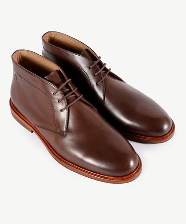  İki Bağlı Yumuşak Deri Bot