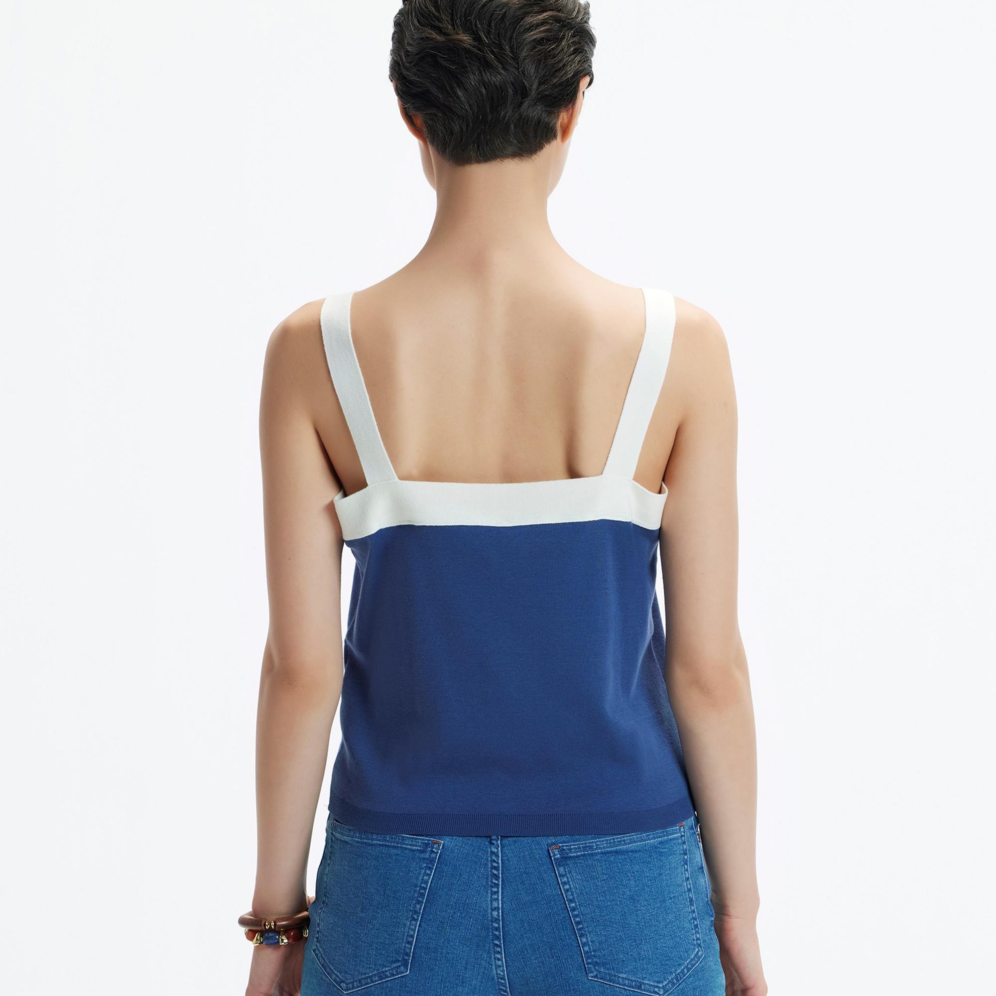 Askılı Triko Blüz