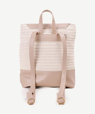  Pamuklu Örgü Kumaş Sırt Çantası