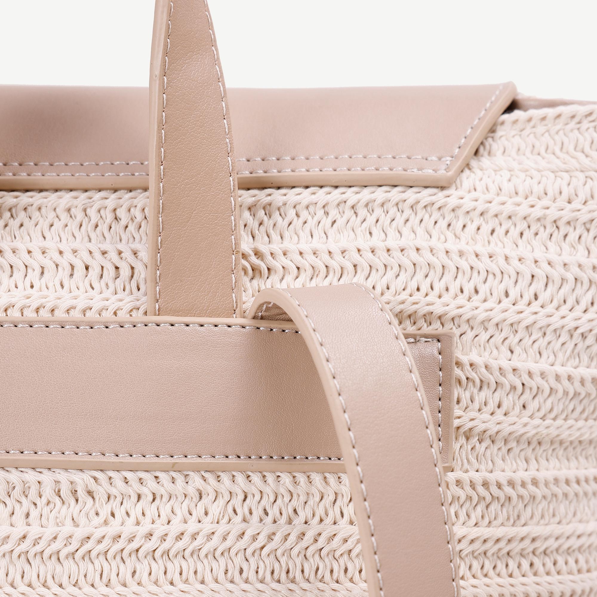 Pamuklu Örgü Kumaş Sırt Çantası