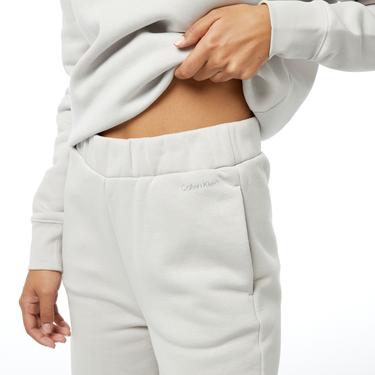  Calvin Klein Premium Essentials Kadın Gri Eşofman Altı