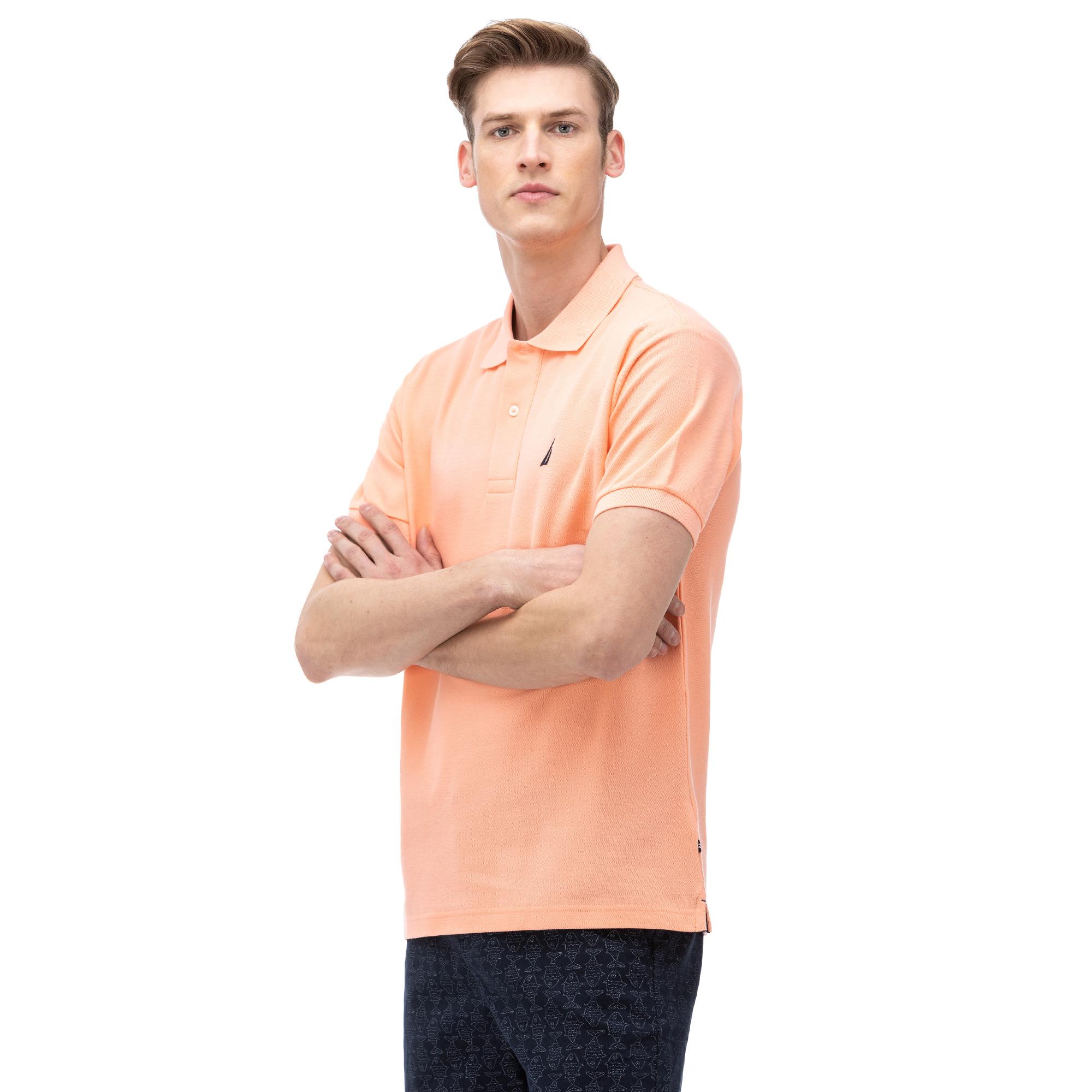 NAUTICA ERKEK SOMON KISA KOLLU SLIM FIT POLO