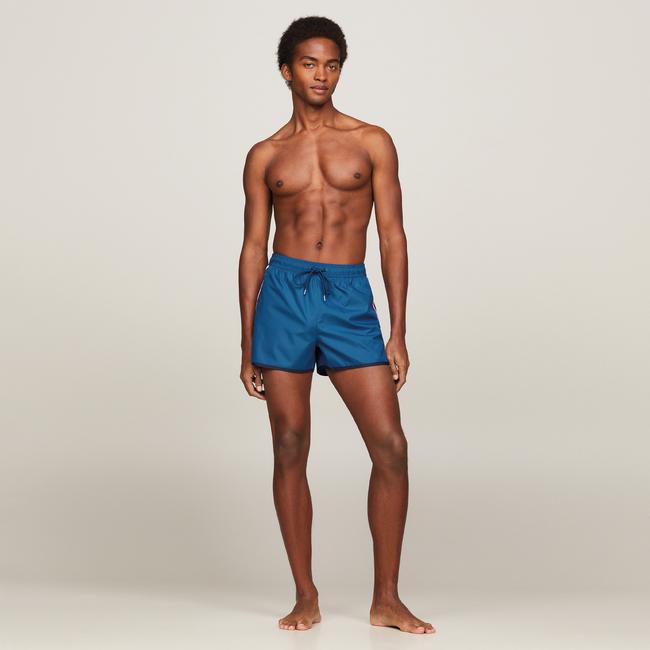  Tommy Hilfiger Runner Erkek Mavi Mayo Şort