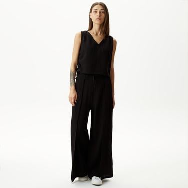  Nautica Kadın Siyah Kolsuz Bluz