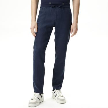  Nautica Erkek Lacivert Keten Pantolon