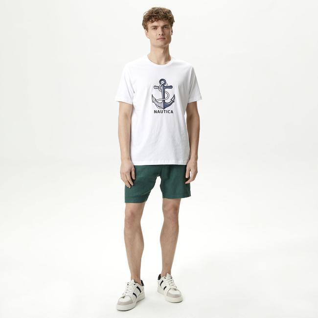  Nautica Erkek Yeşil Bermuda