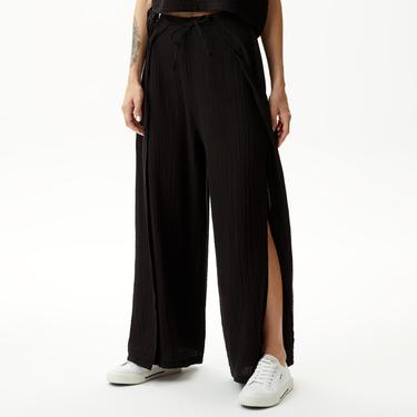  Nautica Kadın Siyah Relaxed Fit Pantolon