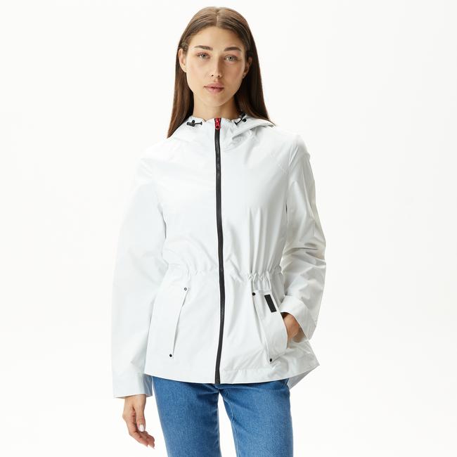  Nautica Kadın Beyaz Yağmurluk