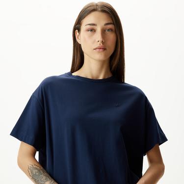 Nautica Kadın Lacivert Relaxed Fit T-Shirt