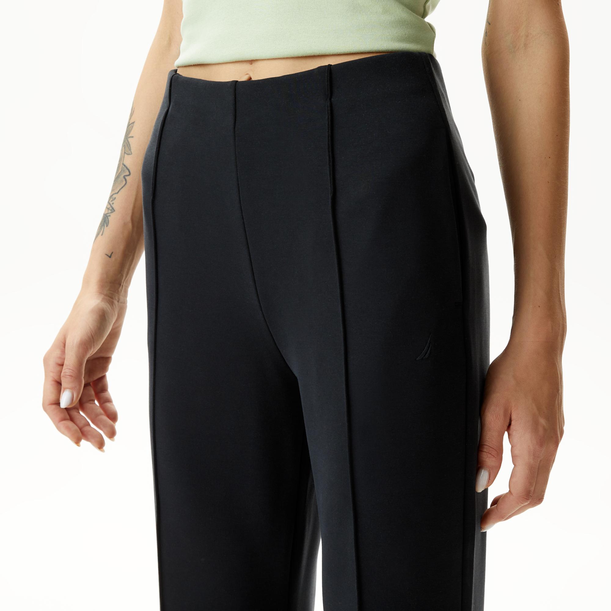 Nautica Kadın Siyah Standart Fit Eşofman Altı