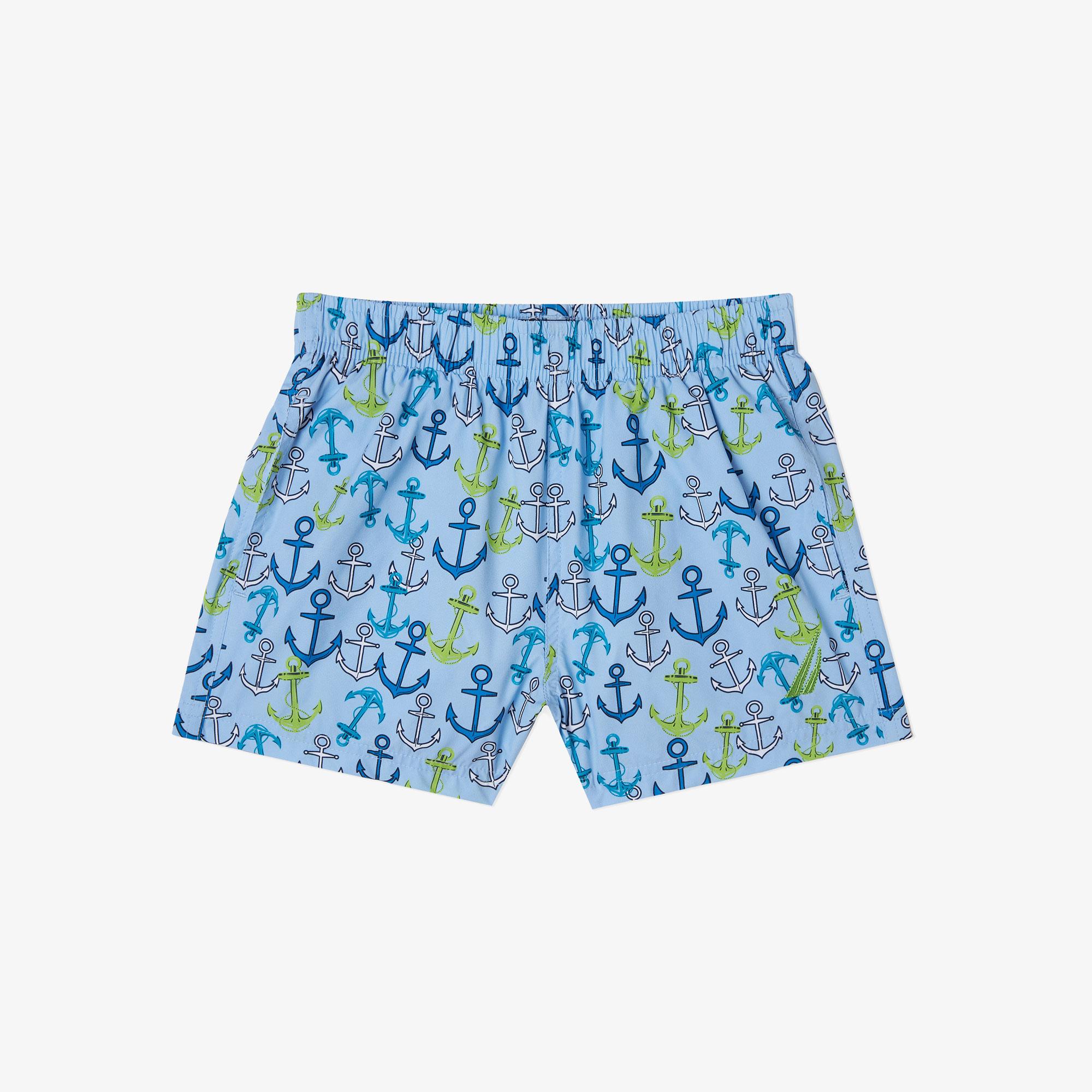 Nautica Erkek Çocuk Mavi Standart Fit Deniz Şortu
