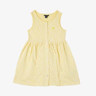  Nautica Kız Çocuk Sarı Baskılı Elbise