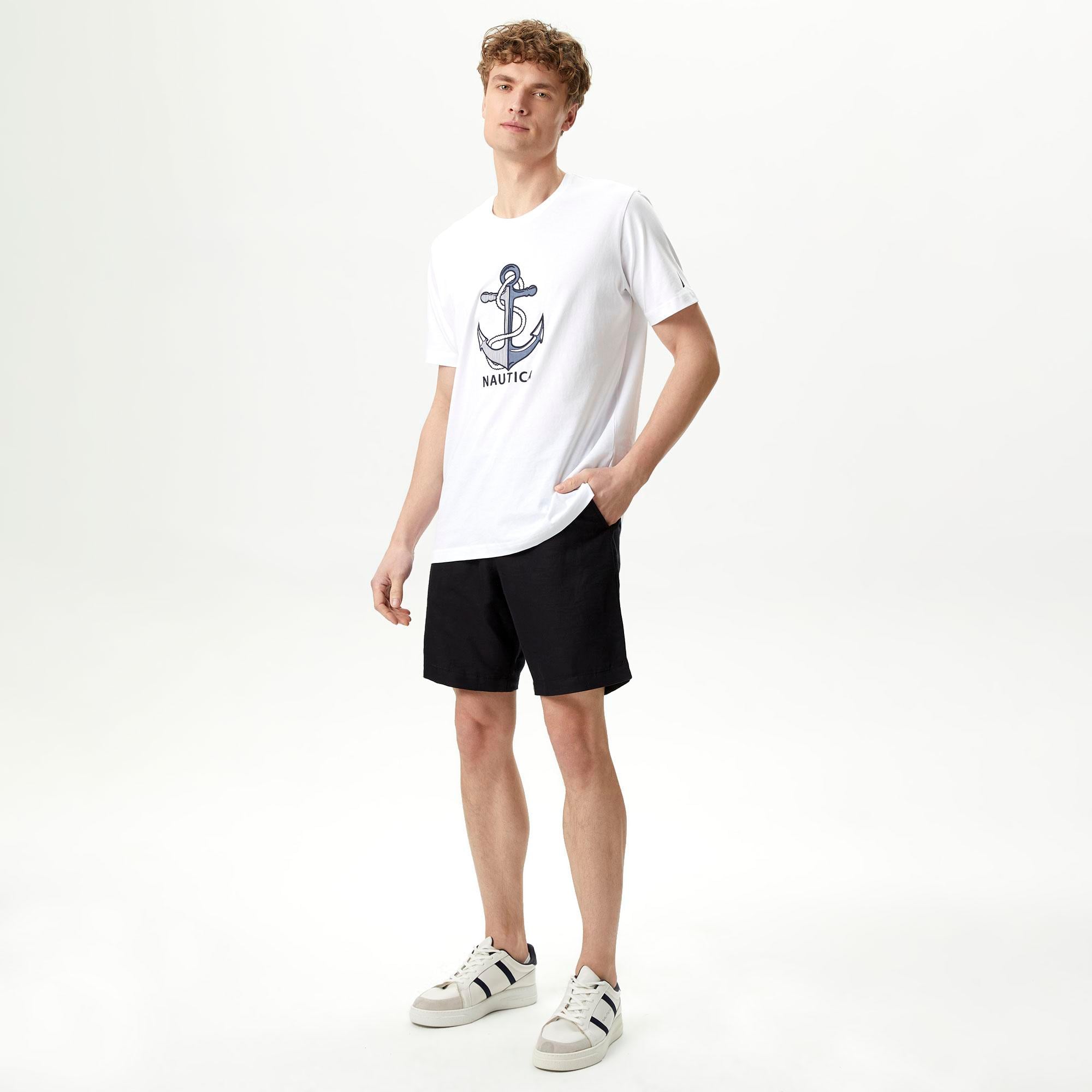 Nautica Erkek Siyah Jogger Şort