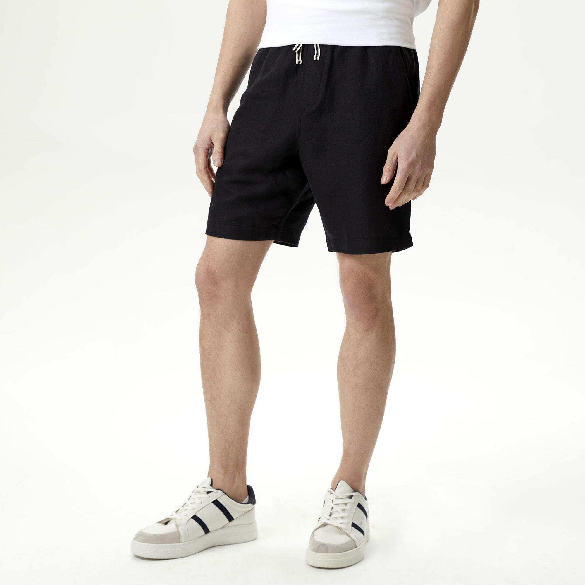 Nautica Erkek Siyah Jogger Şort