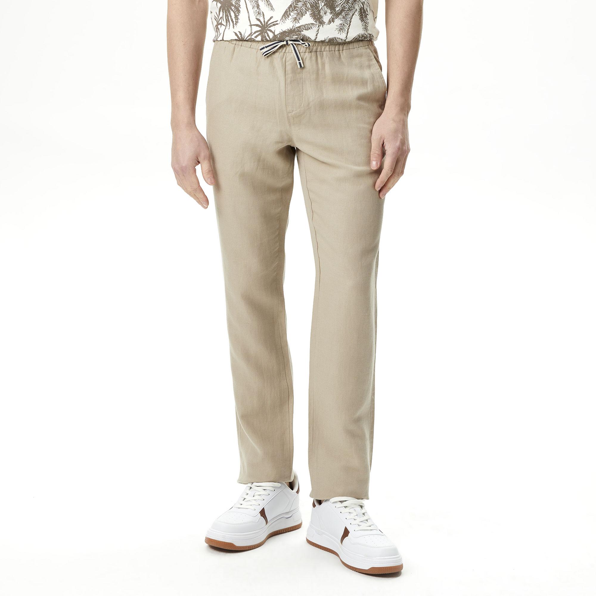 Nautica Erkek Bej Classic Fit Pantolon