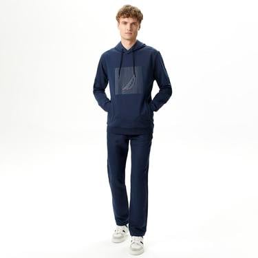  Nautica Erkek Lacivert Standart Fit Sweatshirt