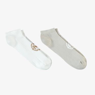  Nautica Erkek Beyaz 2'li Çorap