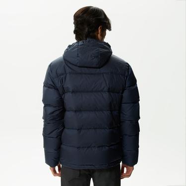  Lacoste Erkek Kapüşonlu Kapitone Lacivert Mont