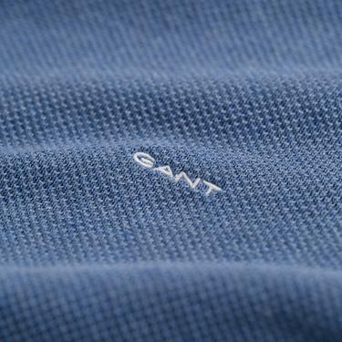  GANT Erkek Mavi Regular Fit Bisiklet Yaka Kazak