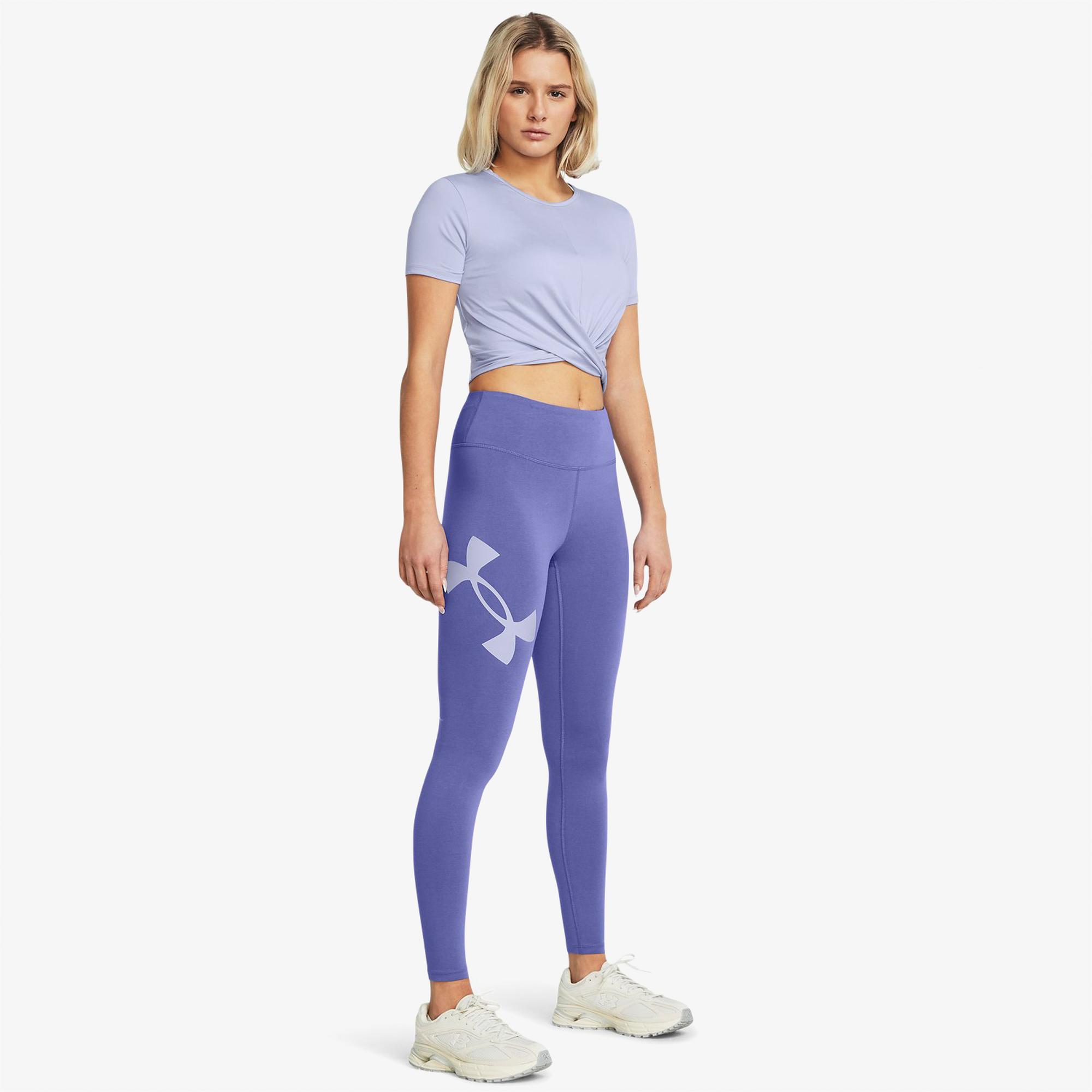 Under Armour Campus Kadın Mor Antrenman Taytı