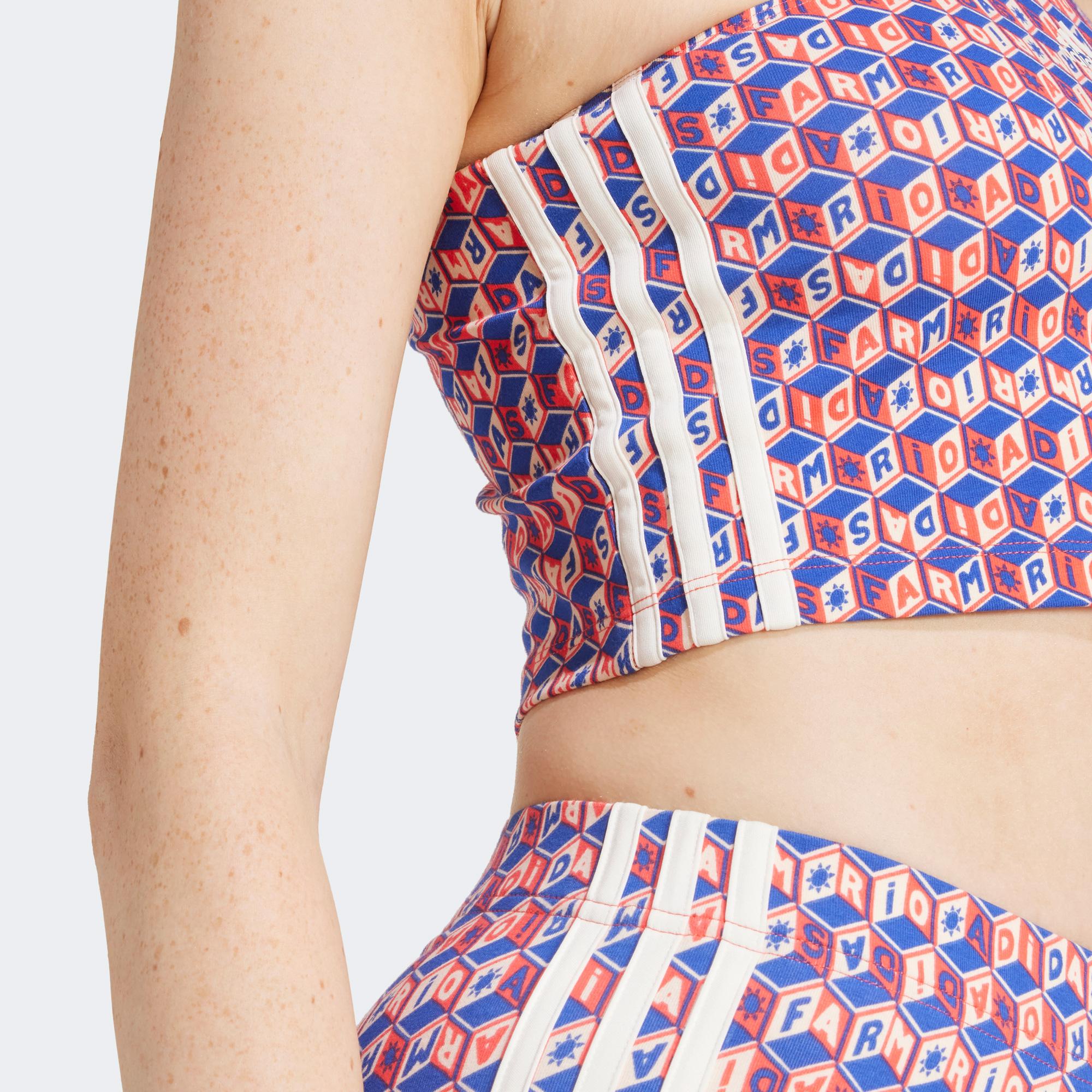 adidas Farm Tank Kadın Mor Antrenman Bra