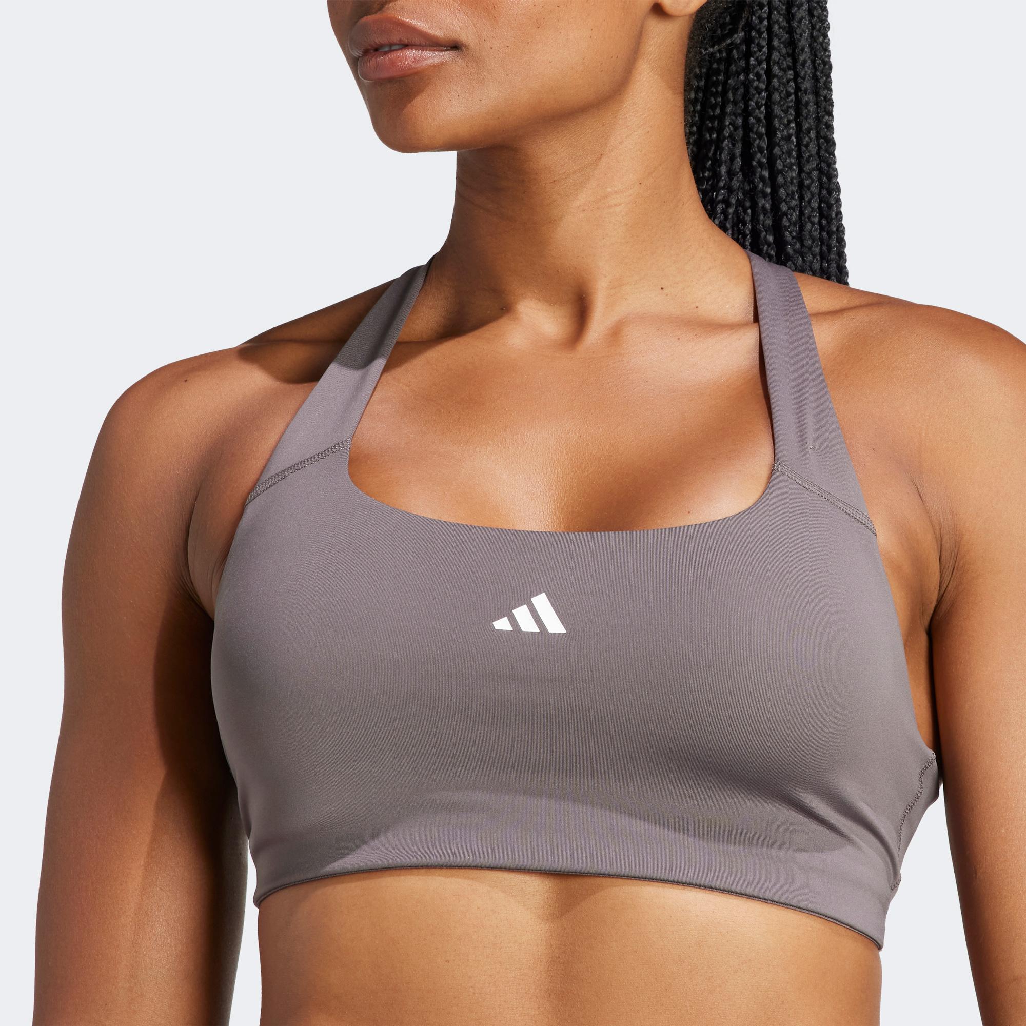 adidas Pwim Ms Bra Kadın Gri Antrenman Bra