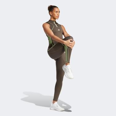  adidas Hyglm Tk Q2 Kadın Gri Antrenman Bra