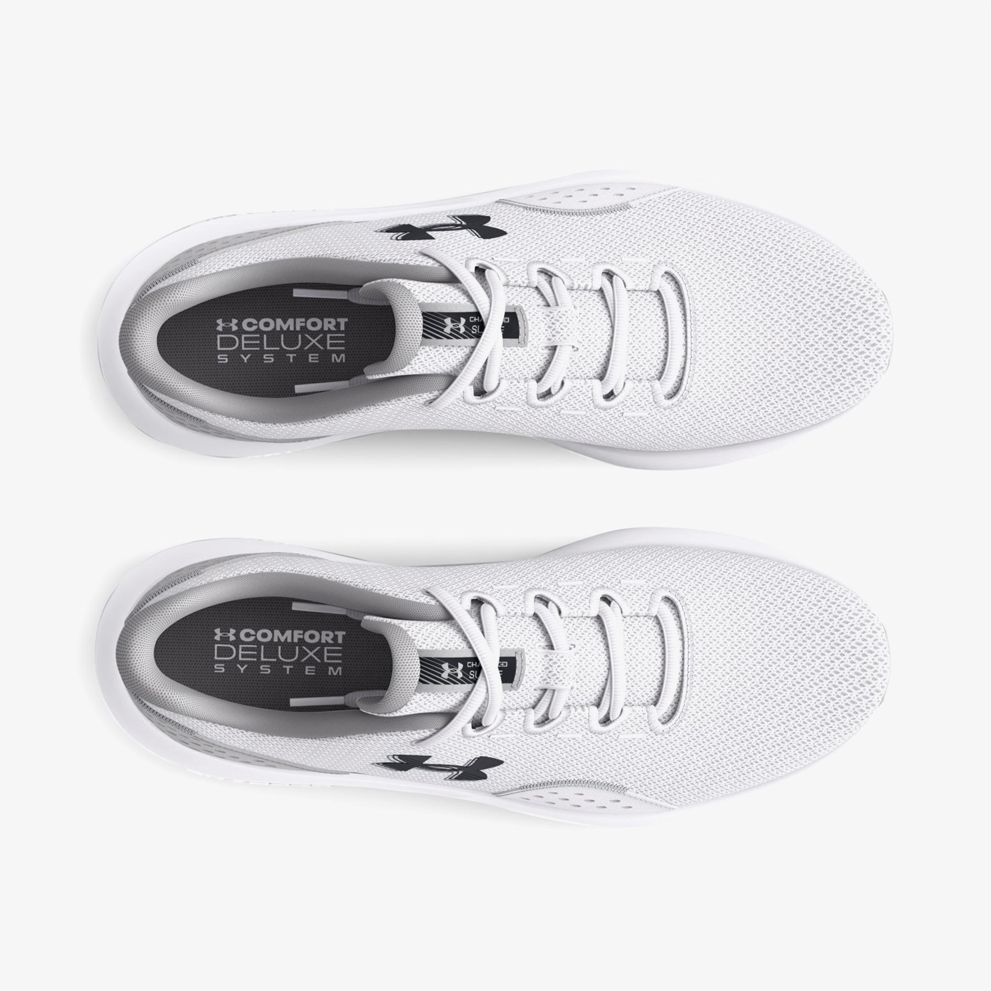 Under Armour Charged Rogue 4 Erkek Beyaz Koşu Ayakkabısı