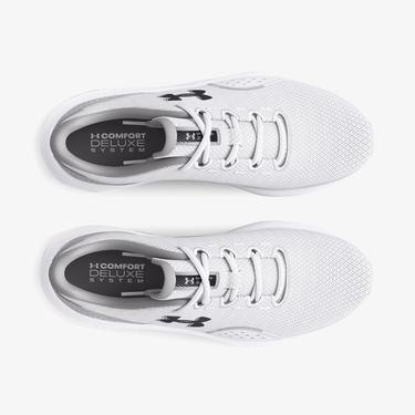  Under Armour Charged Rogue 4 Erkek Beyaz Koşu Ayakkabısı