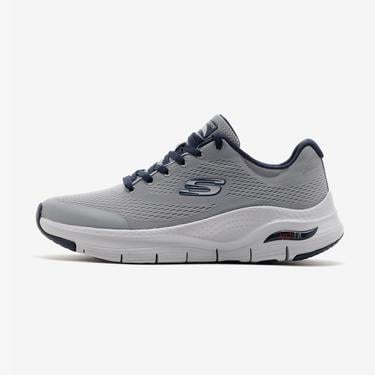  Skechers Arch Fit Erkek Gri Günlük Spor Ayakkabı