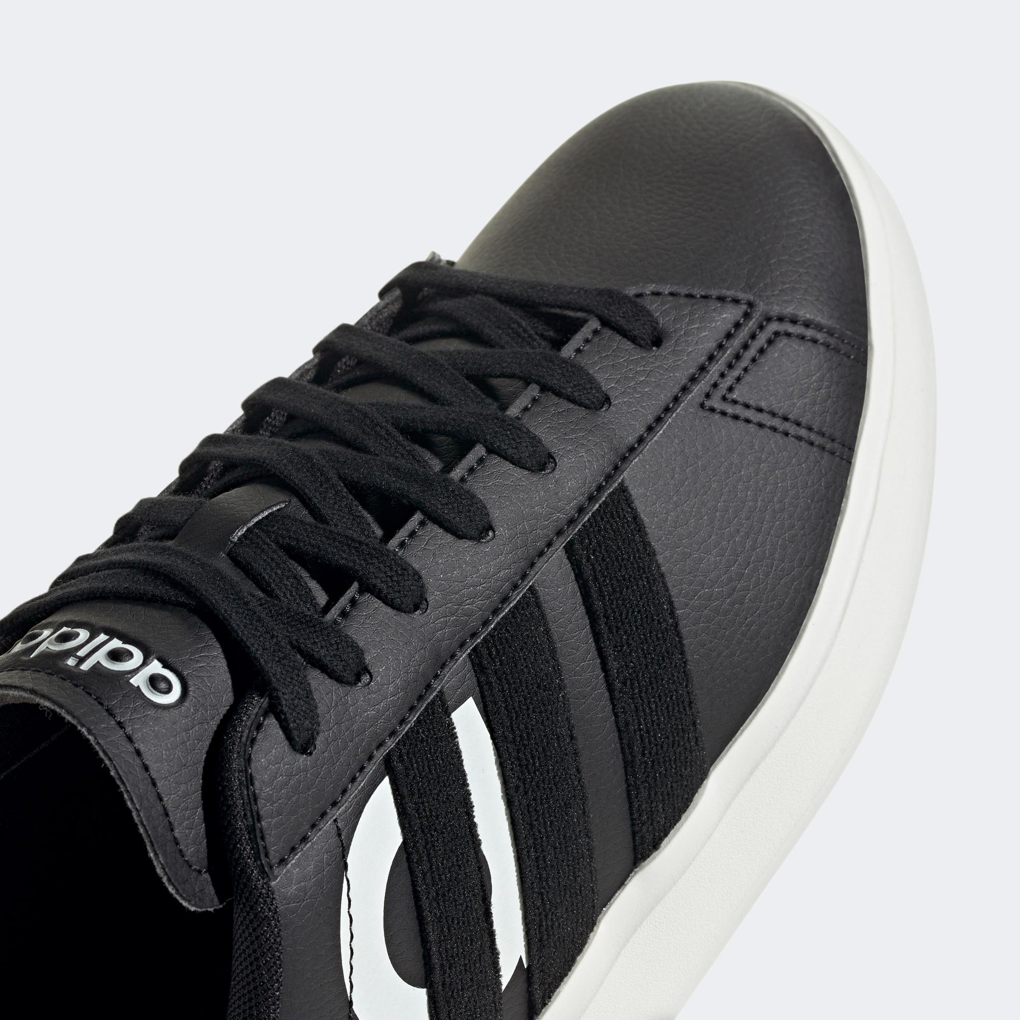 adidas Grand Court 2.0 Erkek Siyah Günlük Spor Ayakkabı