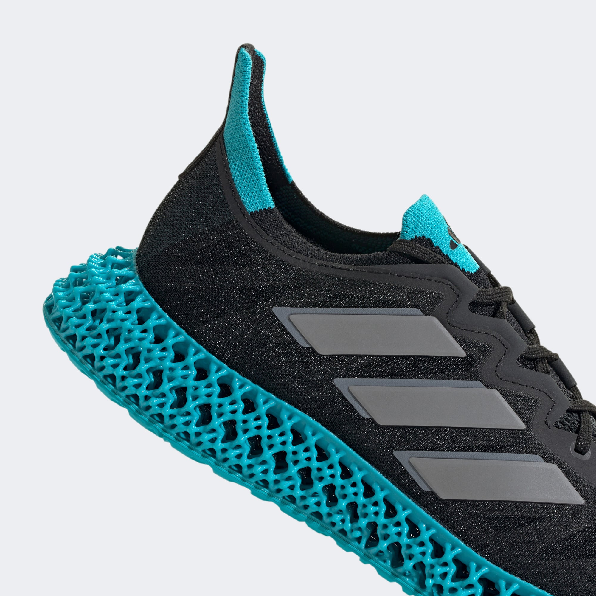 Adidas adidas 4Dfwd 3 Erkek Siyah Koşu Ayakkabısı Sneaker | FashFed Siyah - 8. görsel