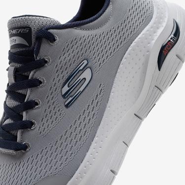  Skechers Arch Fit Erkek Gri Günlük Spor Ayakkabı