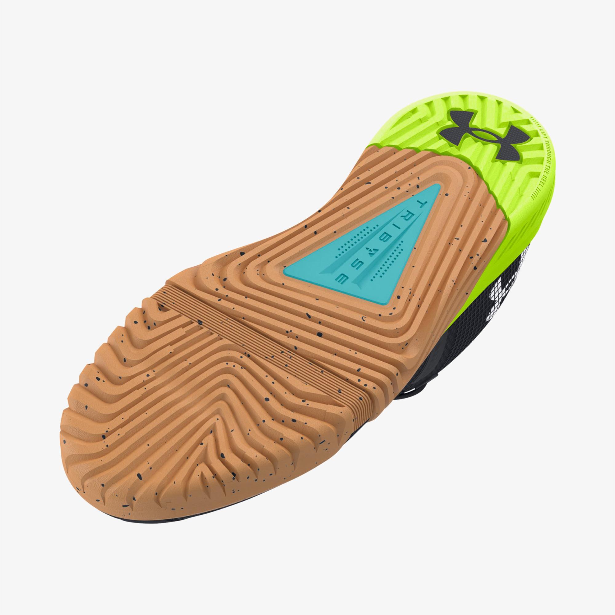 Under Armour TriBase Reign 6 Erkek Siyah Antrenman Ayakkabısı