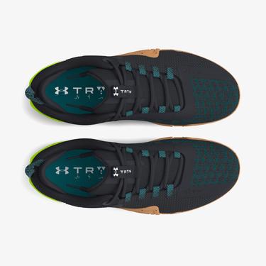 Under Armour TriBase Reign 6 Erkek Siyah Antrenman Ayakkabısı