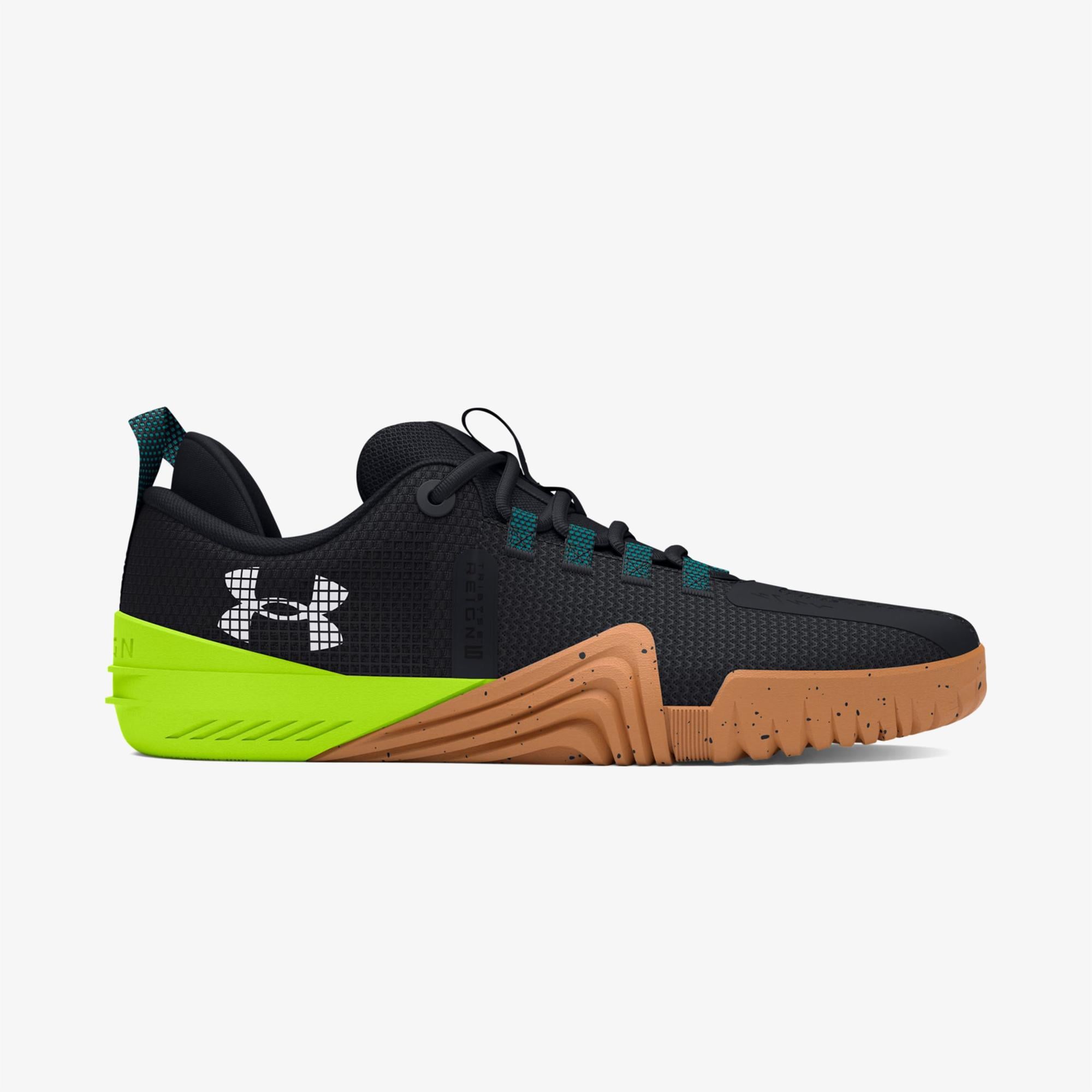 Under Armour TriBase Reign 6 Erkek Siyah Antrenman Ayakkabısı