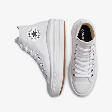  Converse Chuck Taylor All Star Move Platform Hi Kadın Beyaz Sneaker