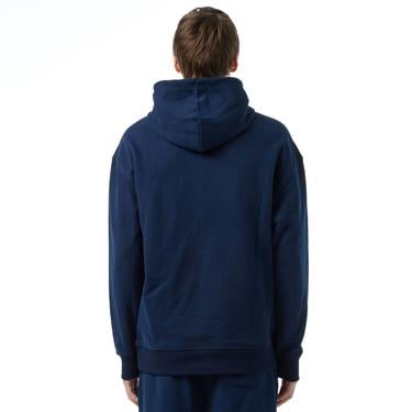  Tommy Jeans Relax Luxe Serif Hoodie Erkek Mavi Sweatshirt