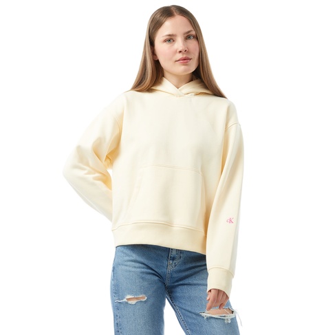  Calvin Klein Jeans Second Skin Kadın Sarı Sweatshirt
