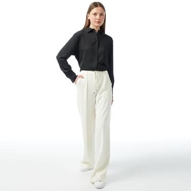  Calvin Klein Premium Essentials Kadın Beyaz Pantolon