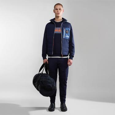  Napapijri B-Smallwood Erkek Mavi Sweatshirt