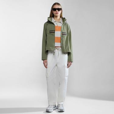  Napapijri Rainforest Kadın Yeşil Ceket