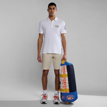  Napapijri E-Amundsen Erkek Beyaz T-Shirt