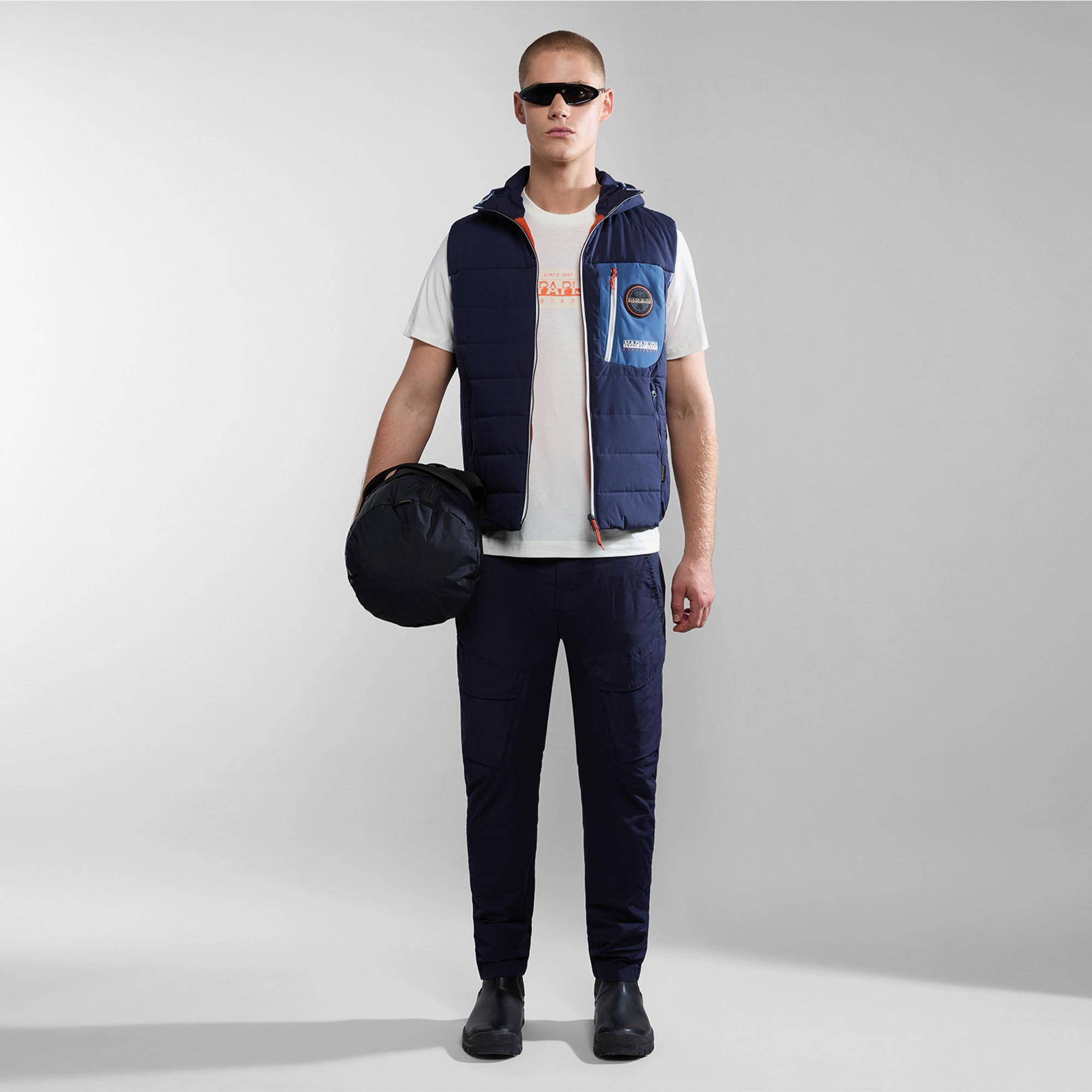 Napapijri S-Smallwood Erkek Beyaz T-Shirt