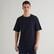 GANT Erkek Lacivert Relaxed Fit Bisiklet Yaka Logolu T-shirt