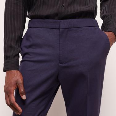  The Kooples Erkek Lacivert Yün Pantolon