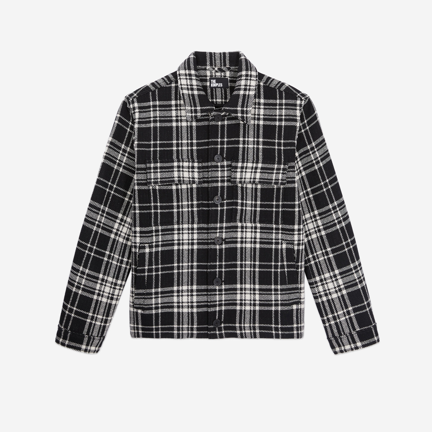  The Kooples Erkek Comfort Fit Siyah Ceket