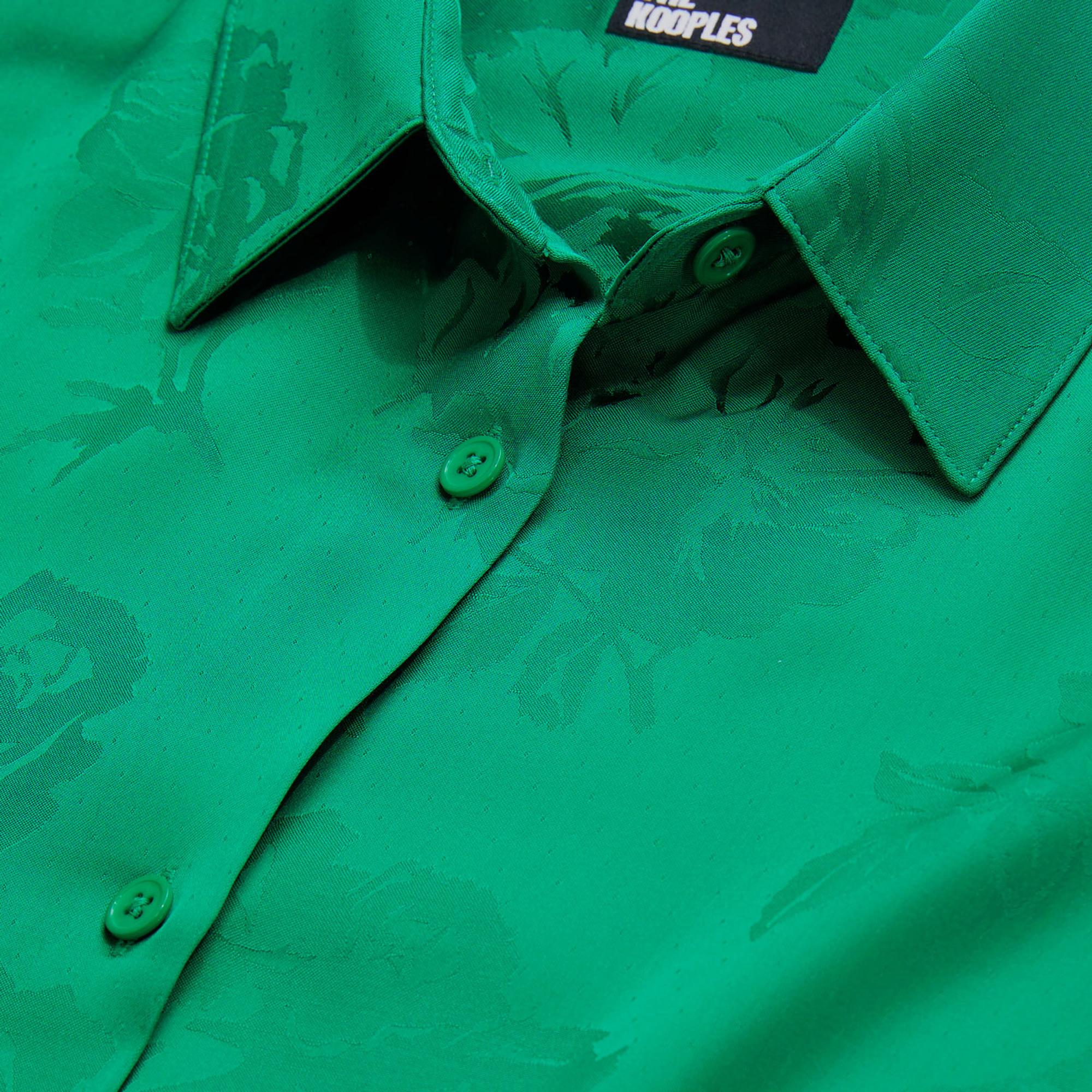 KADIN STRAIGHT FIT YEŞİL GÖMLEK